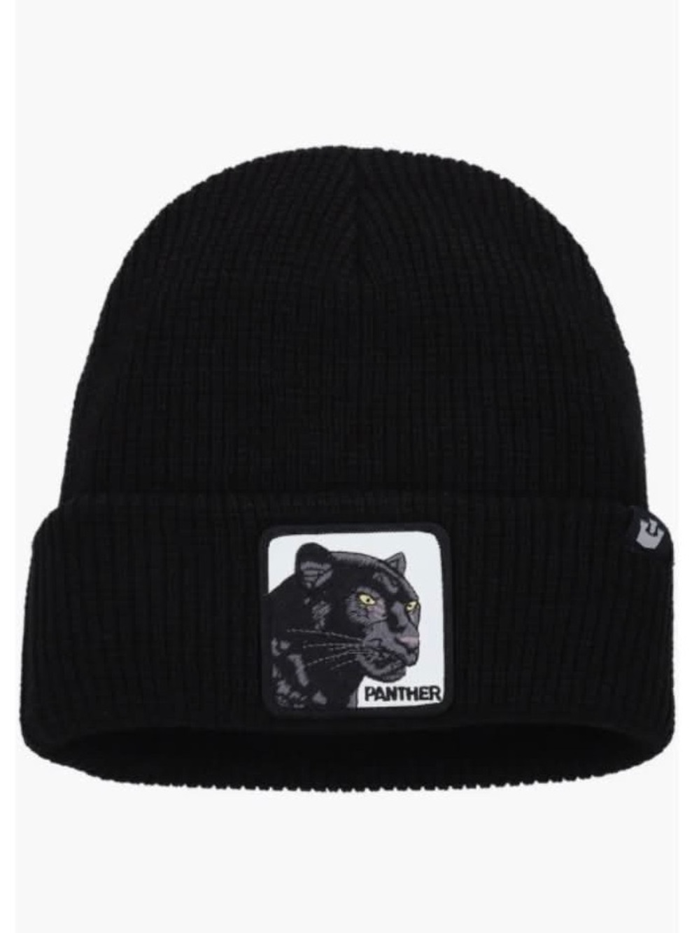 NWOT Goorin Bros. Men's Goorin Bros Black Panther Cuffed Knit Hat Black